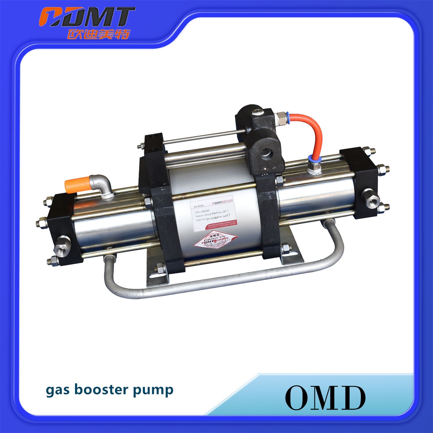 200-300 Bar Double-Acting High-Pressure Gas Booster Pump