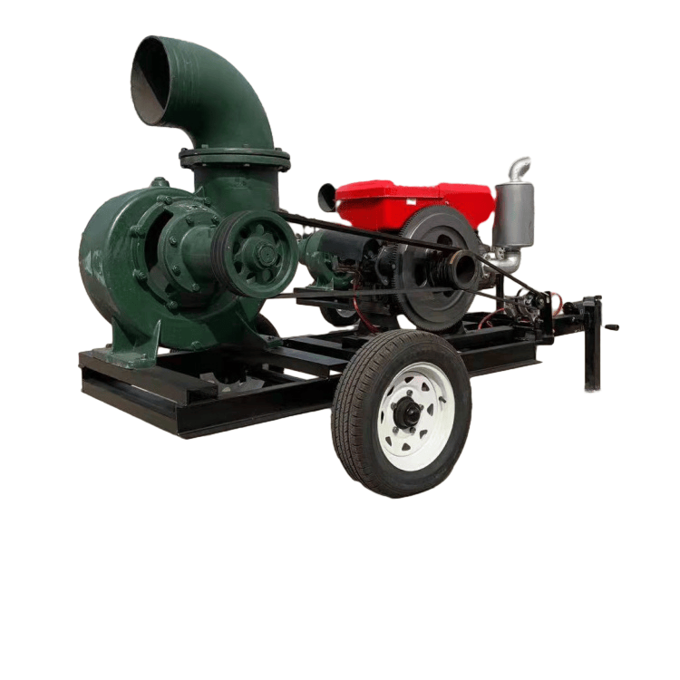 30 cm Diameter Diesel Mixed Flow Pump with Volute Design