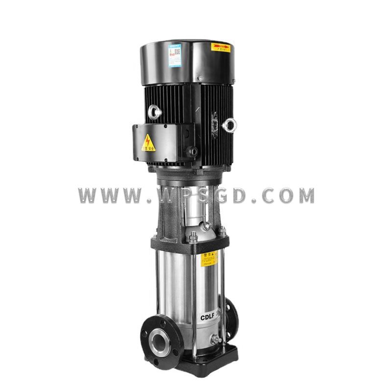 High-Performance Multi-Stage Booster Pump Made of Stainless Steel for Water Circulation