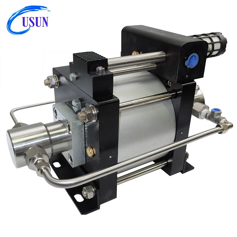 Usun Model AT240 High-Pressure Pneumatic Water Test Pump for Water Jet Cutting Machines