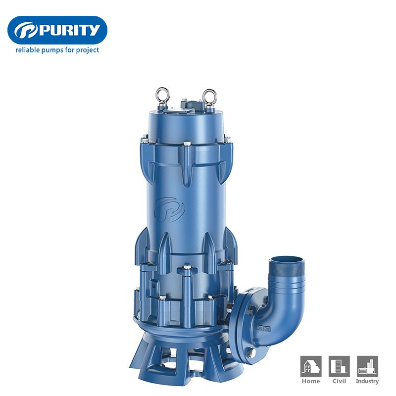 11kW High Capacity Vertical Submersible Sewage Pump for Industrial Use