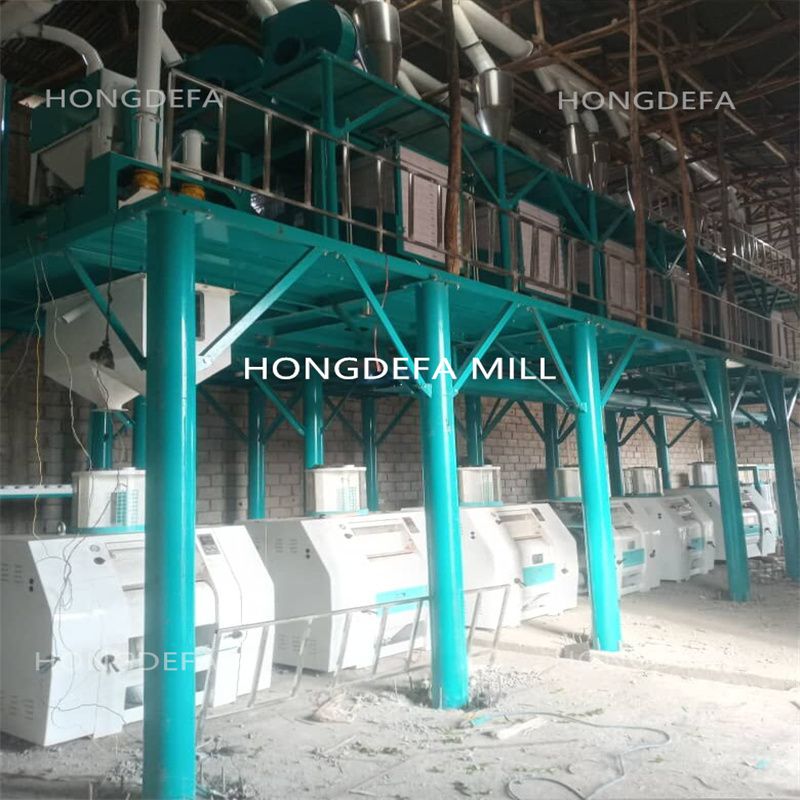 3t/H Wheat Flour Processing Line Grain Milling Equipment