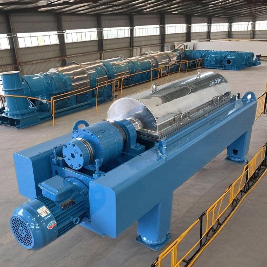 Animal Waste Treatment Centrifuge for Decanting