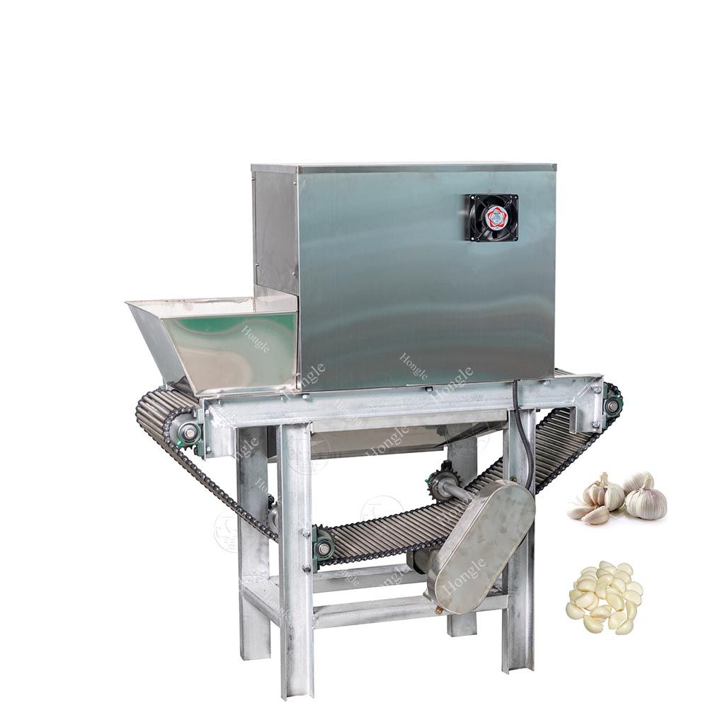 Automatic Chain Type Garlic Peeler Machine