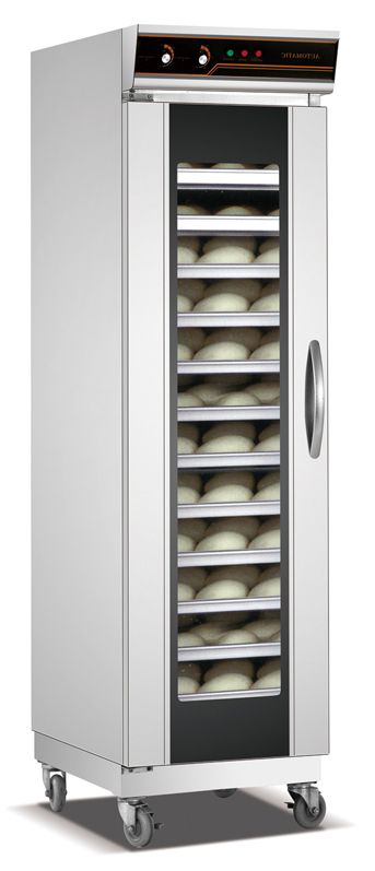 Automatic Dough Proofer with 32-Tray Rack for Bread Fermentation