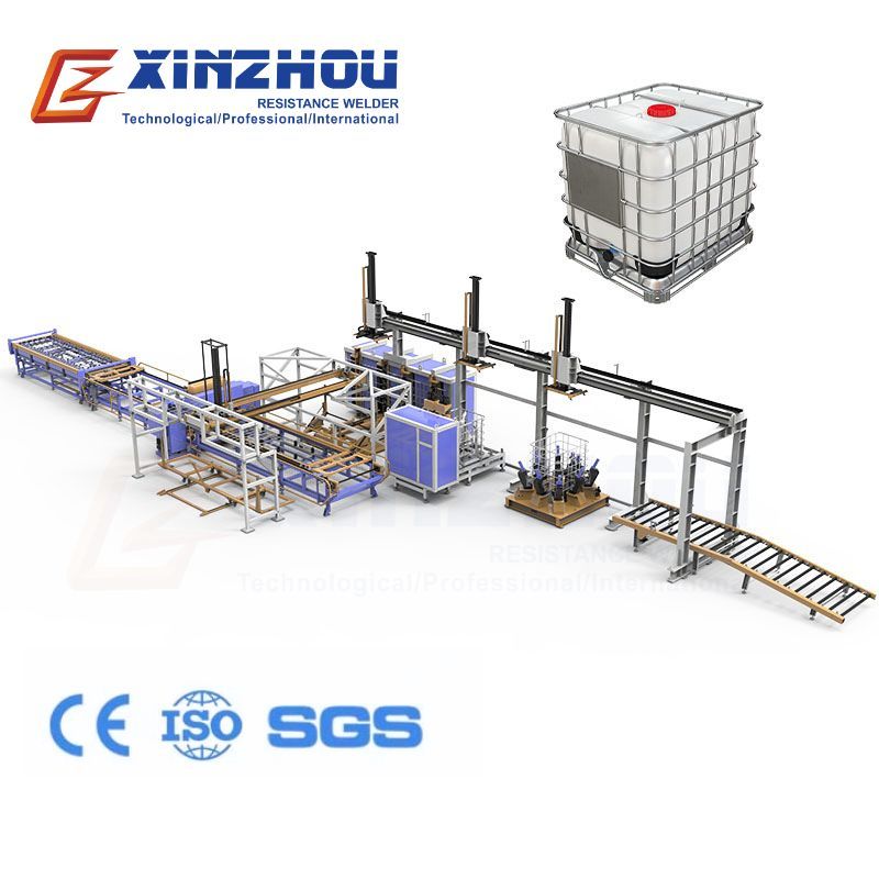Automatic Production Machine for IBC Cages