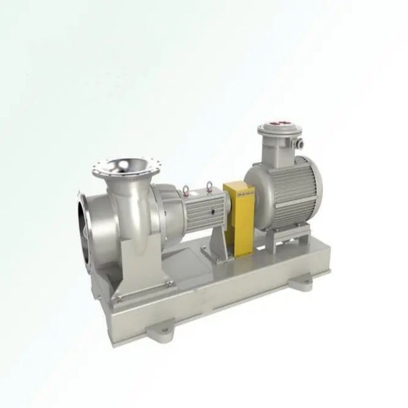 Axial Flow Pump with Splint Design