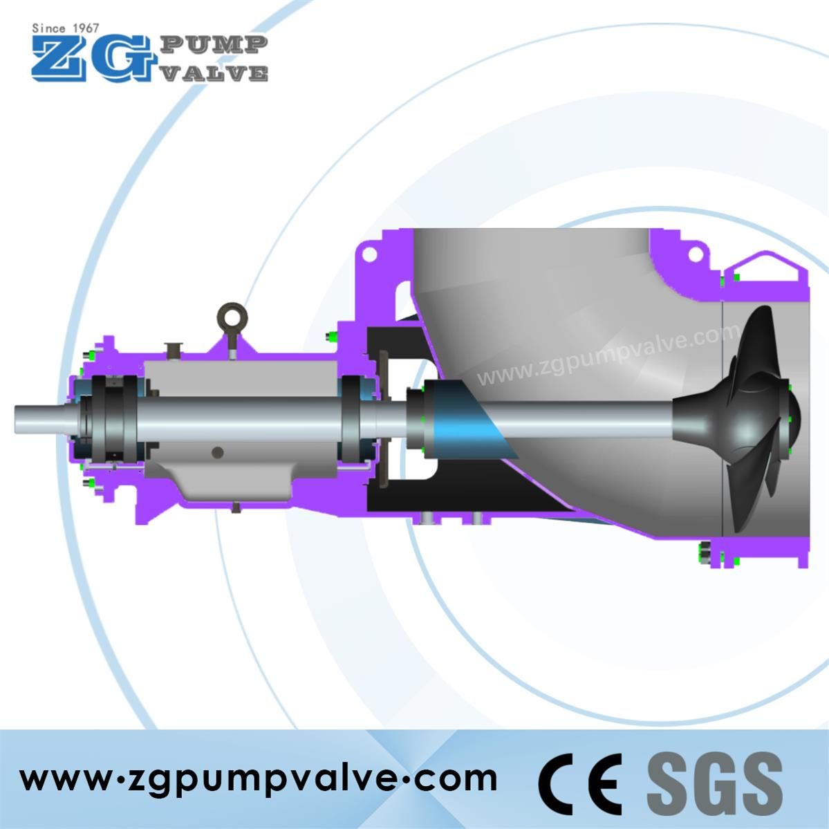 China's Duplex Stainless Steel Axial Flow Propeller Pump for Alkali Production