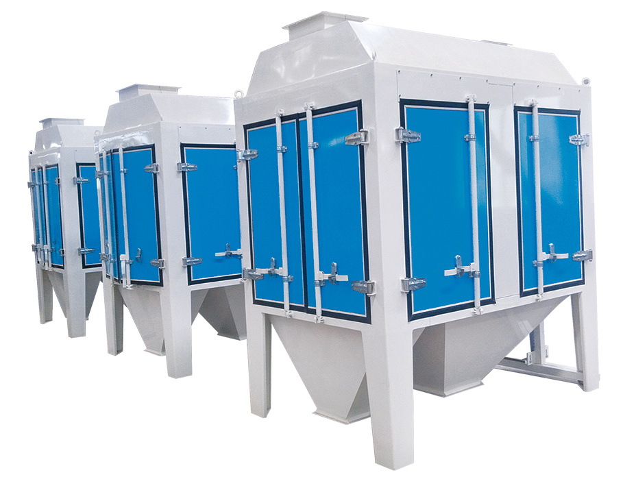 Drum-Type Precleaner Machine for Grain and Bean Seeds