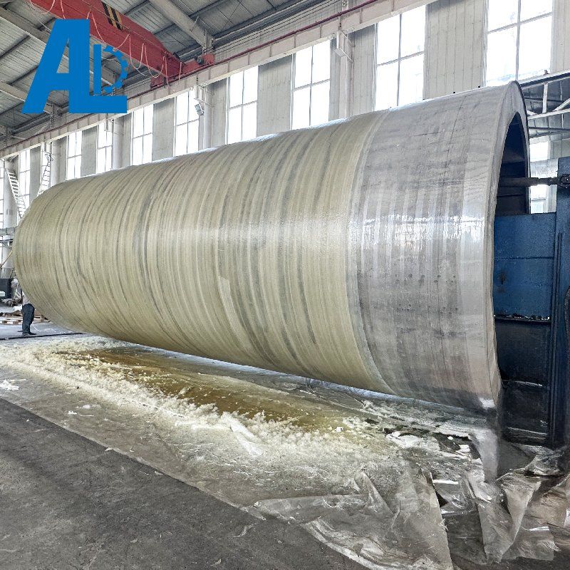 Filament Winding Machine for Producing Chemical Resistant FRP Tanks