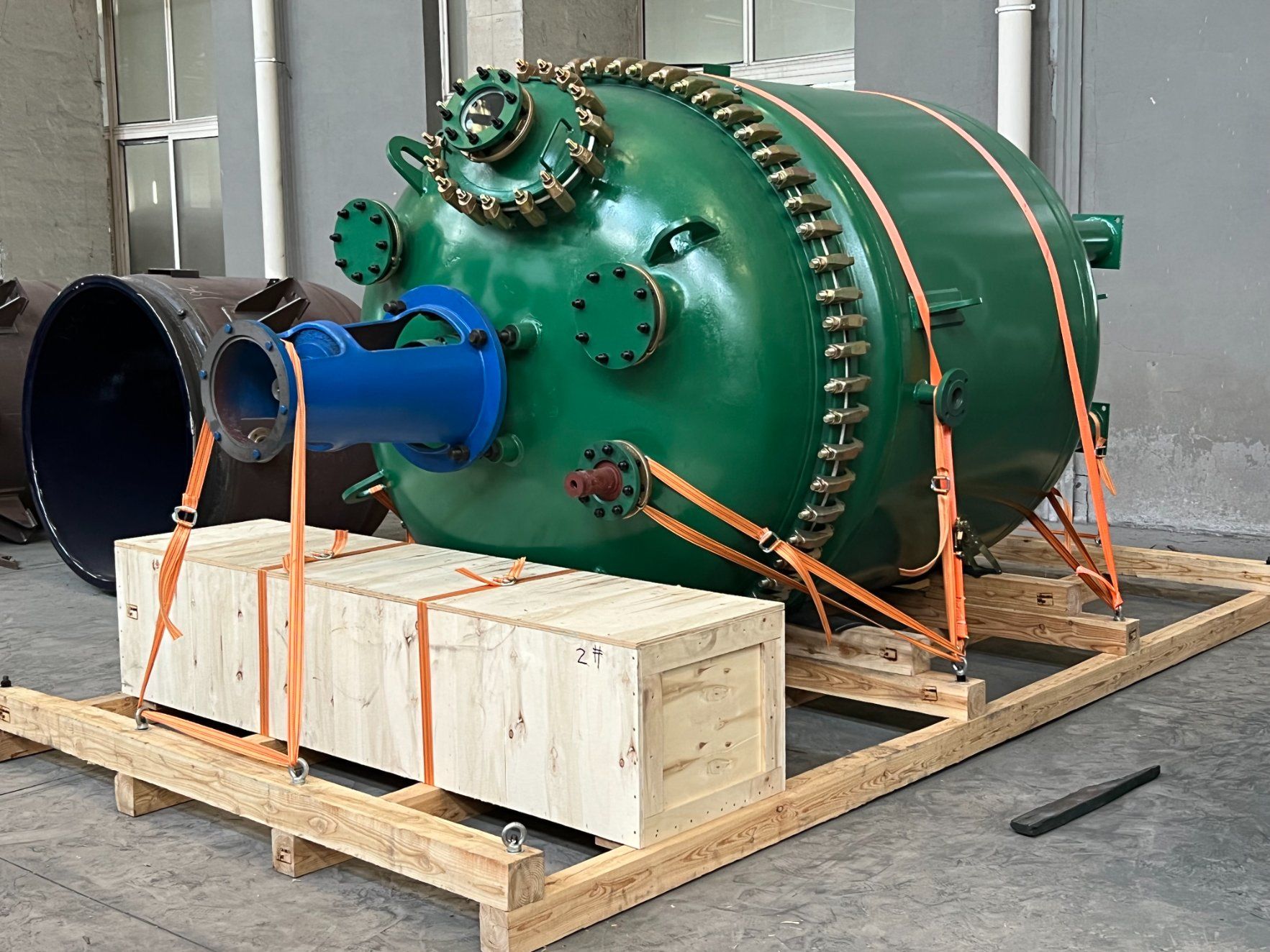 Glass-Lined Chemical Reactor for Pressure Vessels