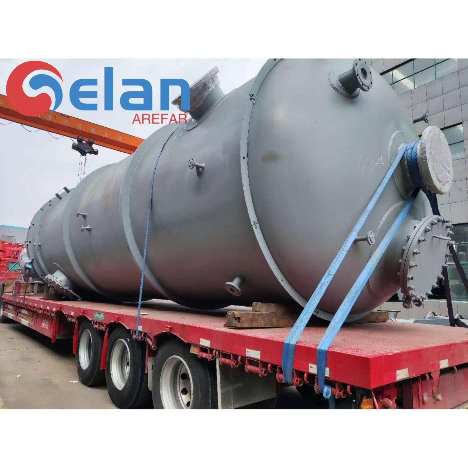 High Efficiency 50000L Stainless Reactor Tank for Industrial Sale