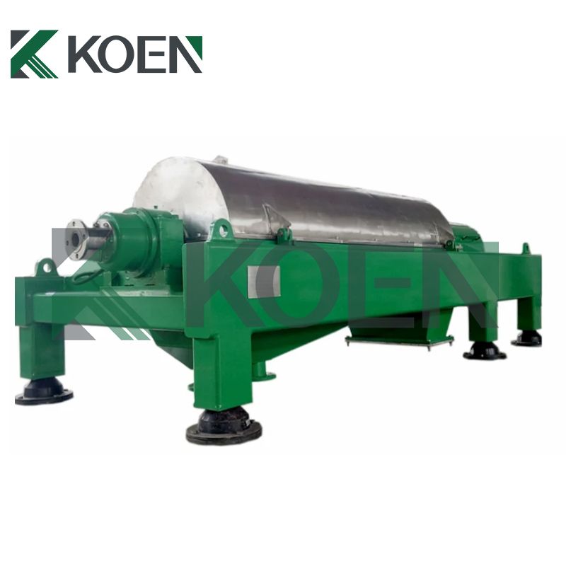 High-Efficiency Water Solid Separator for Soy Milk Production