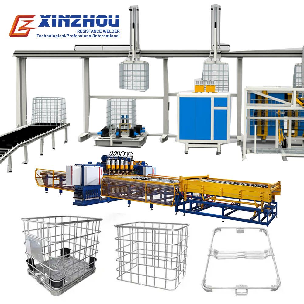 High-Quality IBC Tank Production Line with Affordable IBC Cage Welding Machine