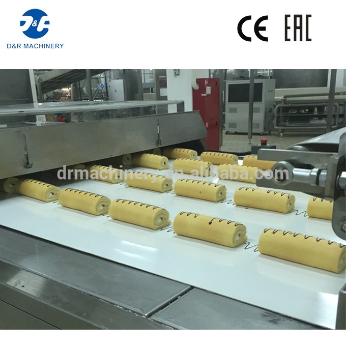 High-Quality Swiss Roll Bakery Machine for Layer Cakes