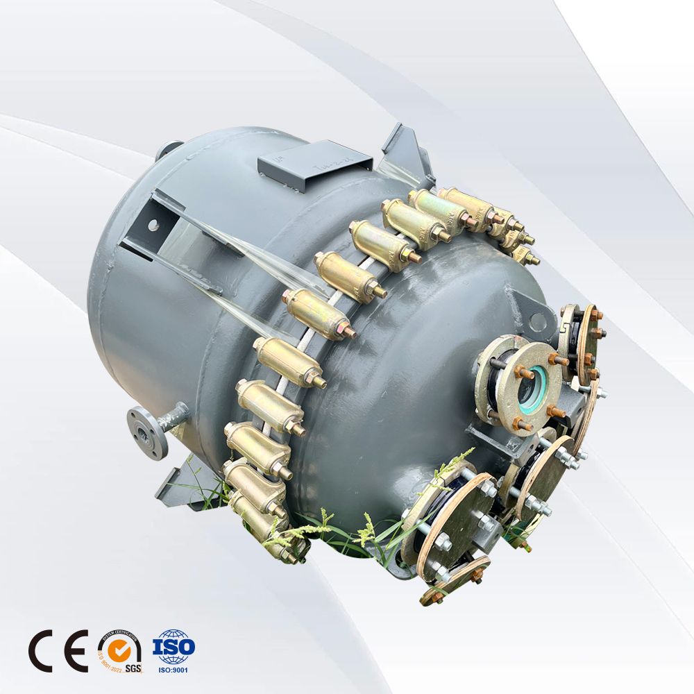 K2000L Glass-Lined Reactor with Half Pipe Jacket