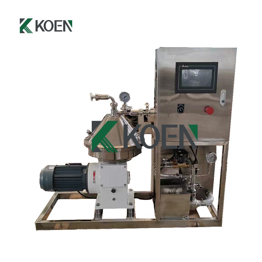 Small Capacity Three-Phase Disc Centrifuge Oil Processing Plant