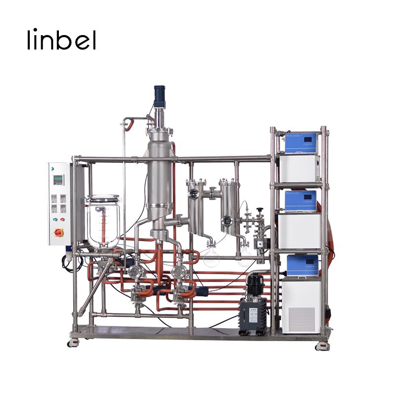 Stainless Steel Molecular Distillation Equipment for Hemp Oil Extraction