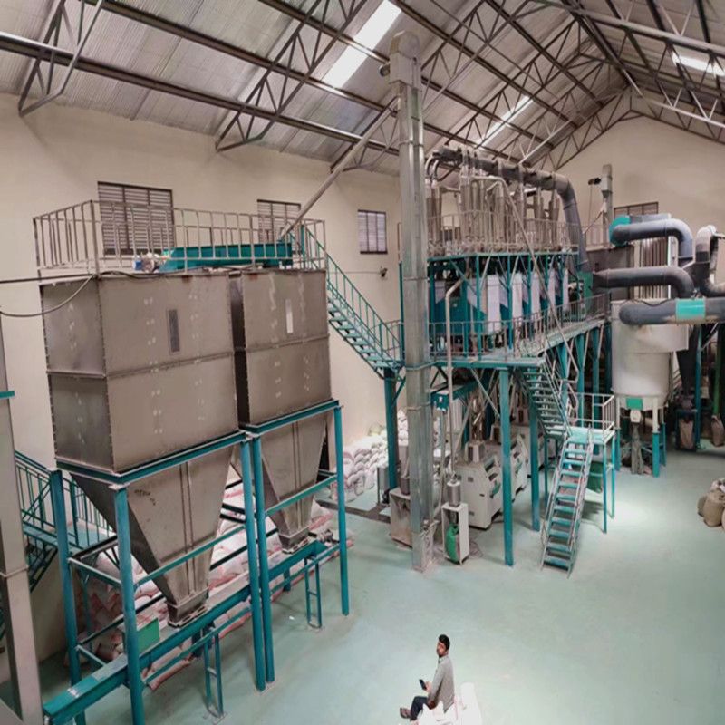 100t Wheat Milling Machine for Ethiopia and Russia