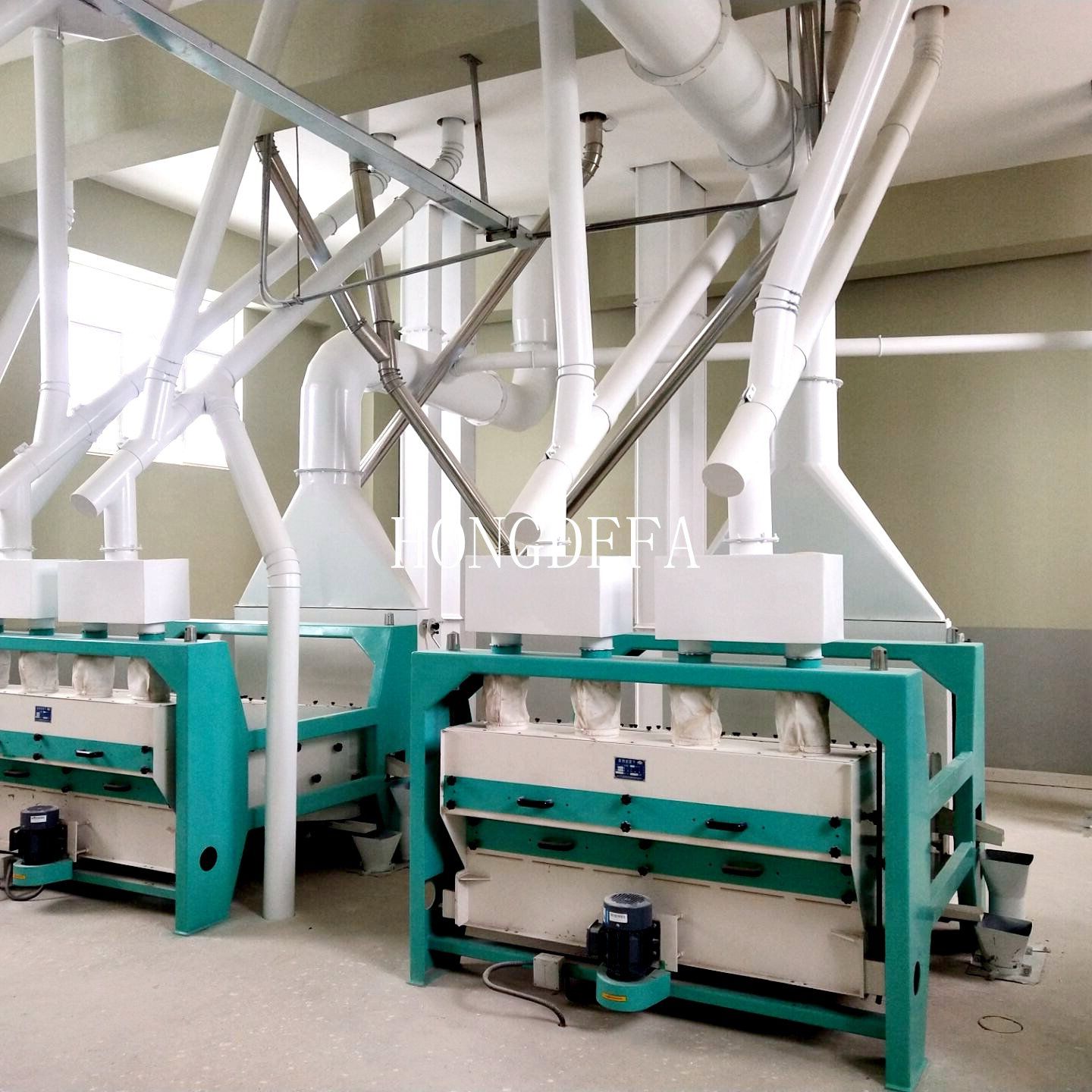 150 Tons Per Day Corn Flour and Grits Milling Machine for Bulawayo