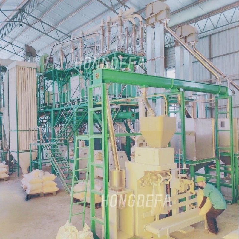 150 Tons Per Day Maize Flour Milling Machine for Zambia