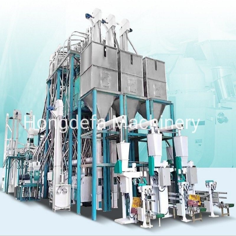 150t Automatic Complete Maize Milling System