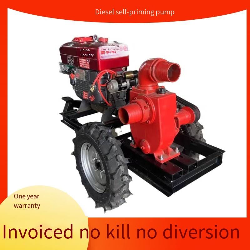 3 "4" Diesel Self-Priming Pump for Agricultural Irrigation