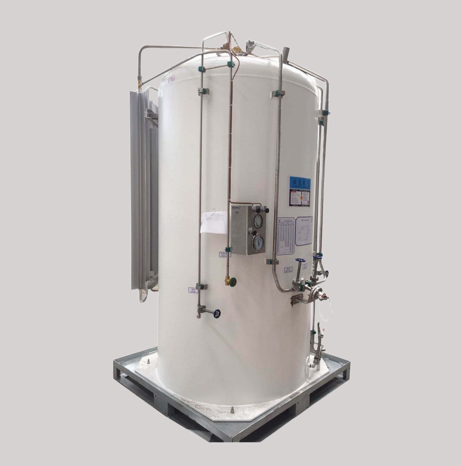 3000L Cryogenic Bulk Tanks for Liquid Oxygen
