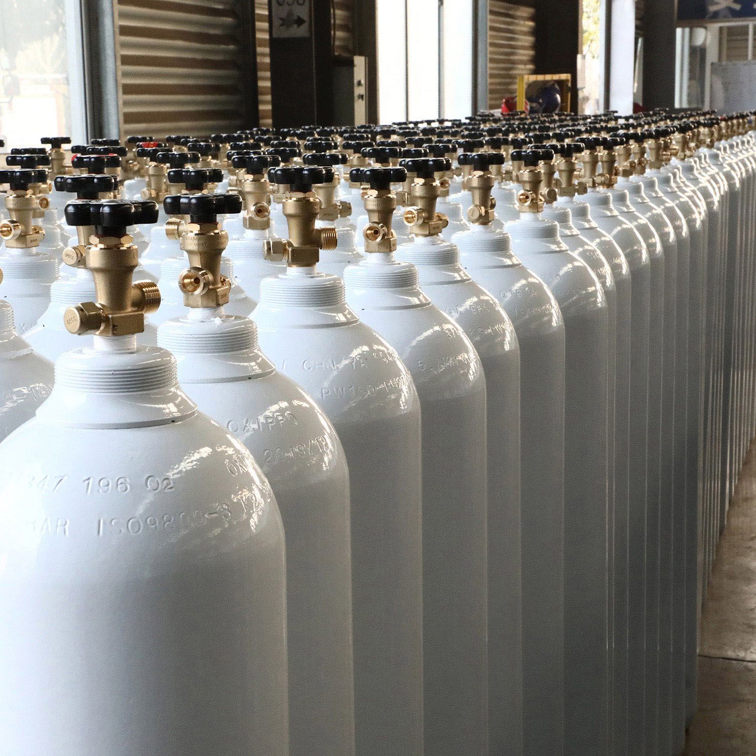40L 150bar Pure Argon Gas Cylinder - 99.999% Steel