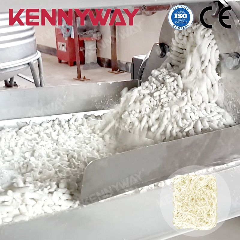 Automated Production Line for Wavy Rice Noodles to Reduce Labor Costs