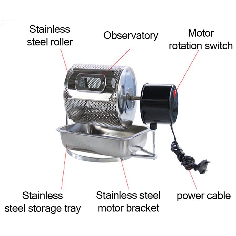 Best-Selling Compact Electric Coffee Roaster for Home and Small Businesses