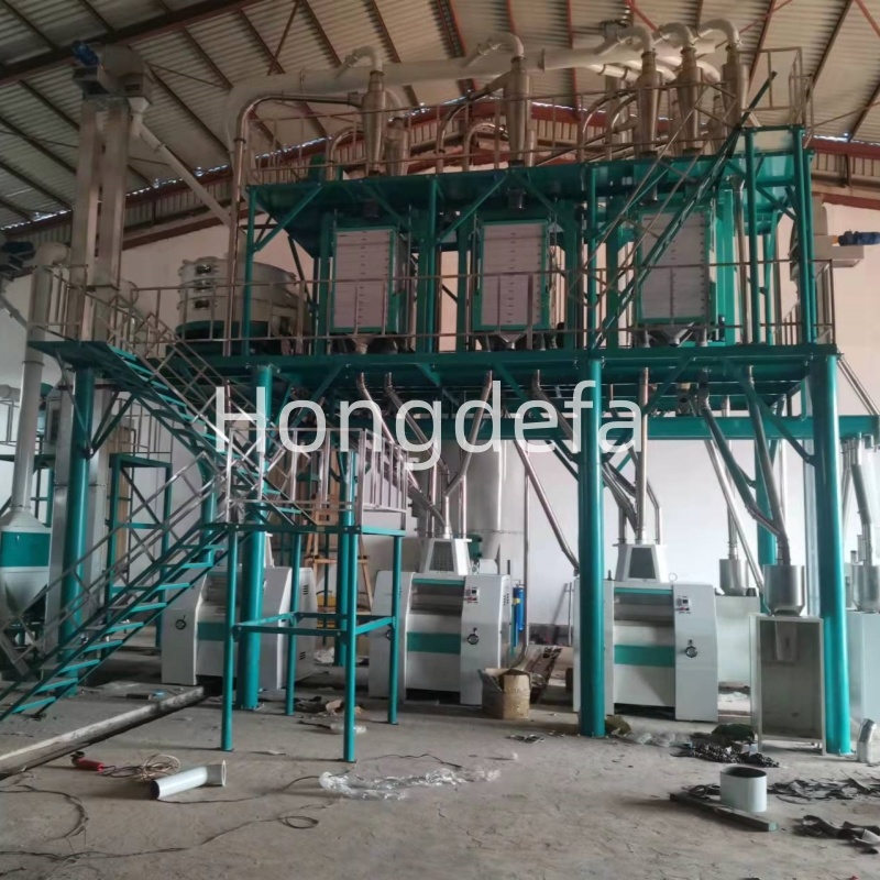 Breakfast Maize Corn Milling Machine for Zambia