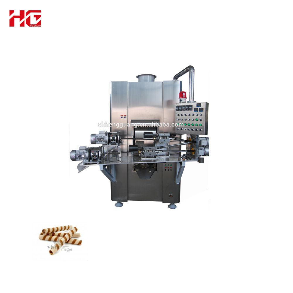 Chocolate Wafer Roll Production Machine / Snack Maker for Sale