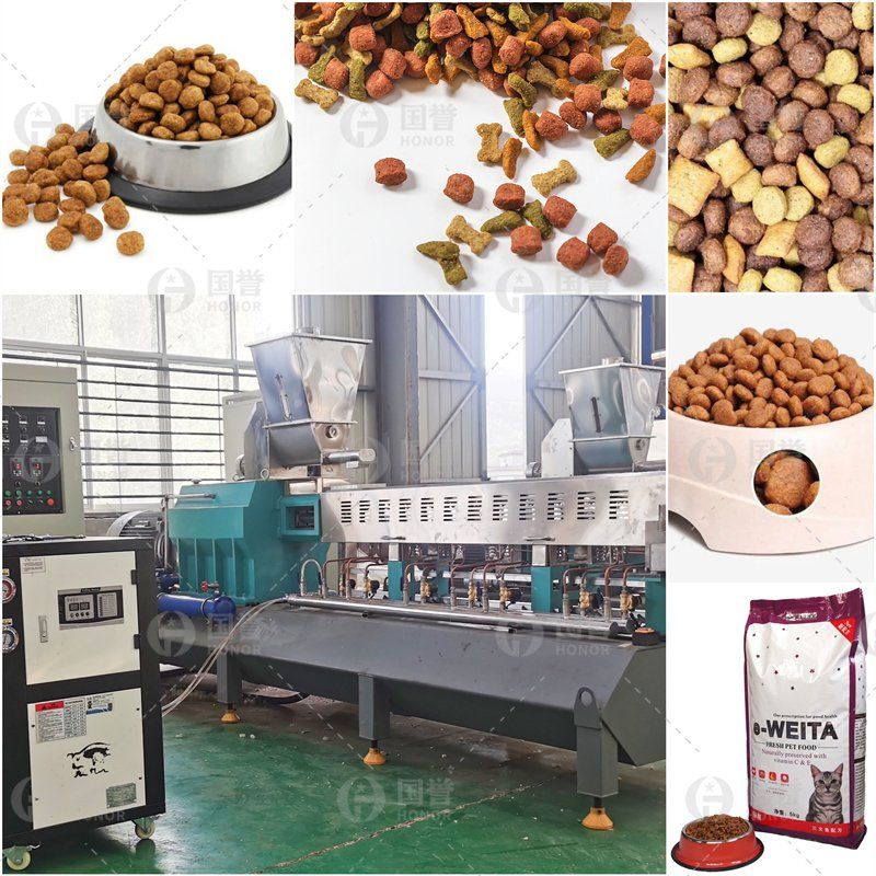 Compact Dog Chew Food Production Machine