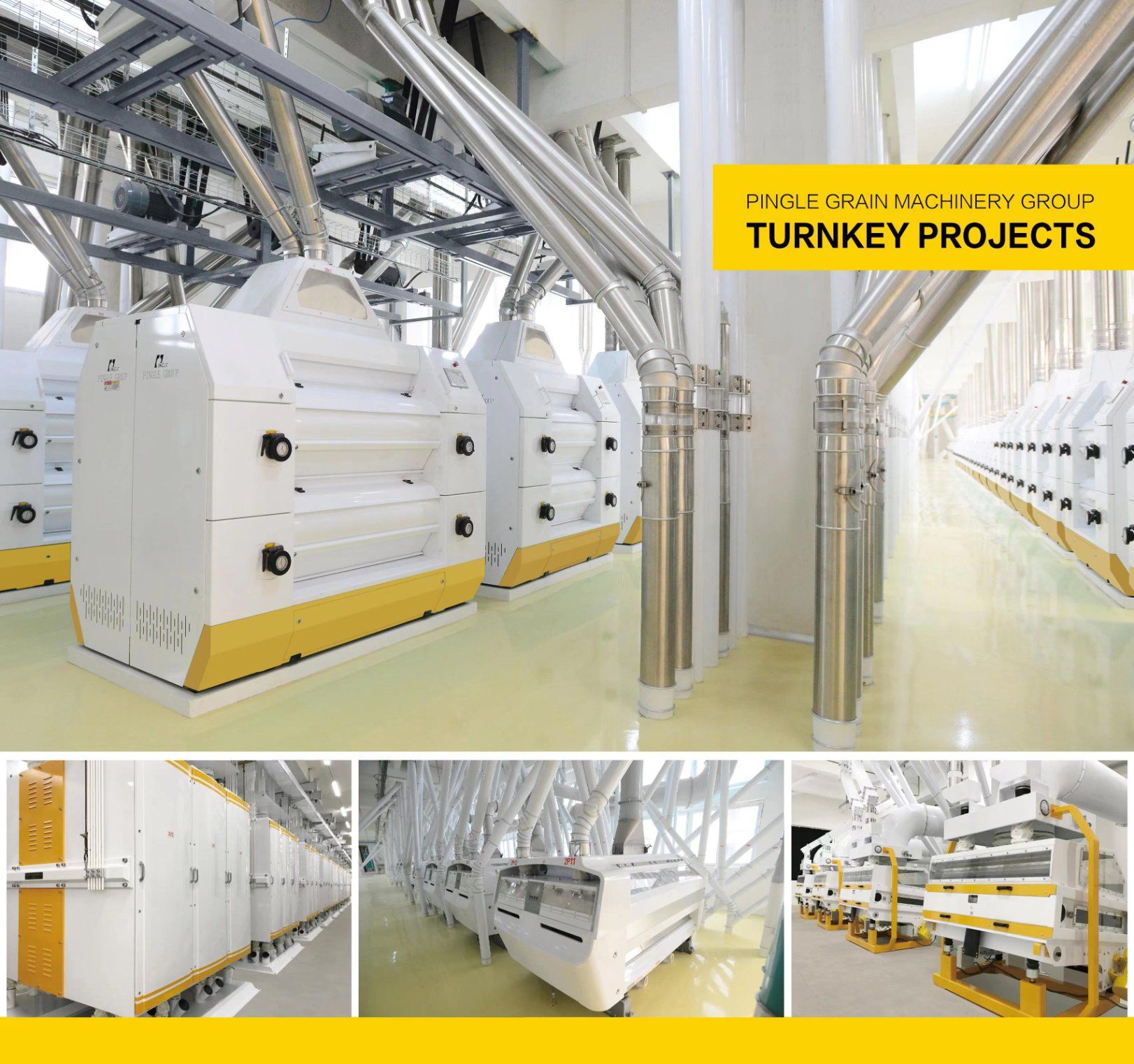 Complete New Wheat Grain Flour Mill Equipment for Hot Sale
