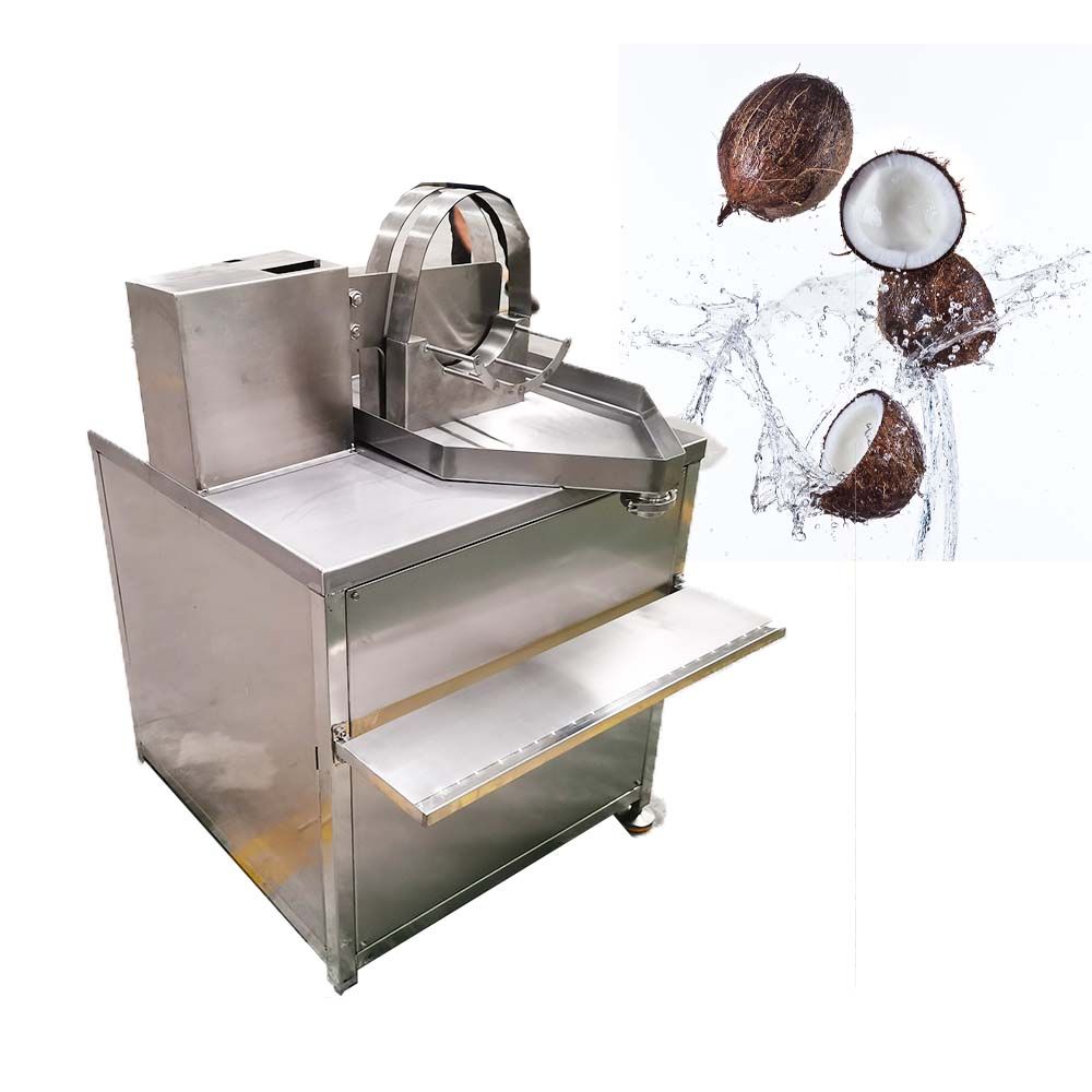 Factory Direct Sales Green Coconut Splitting Machine Made of 304 Stainless Steel