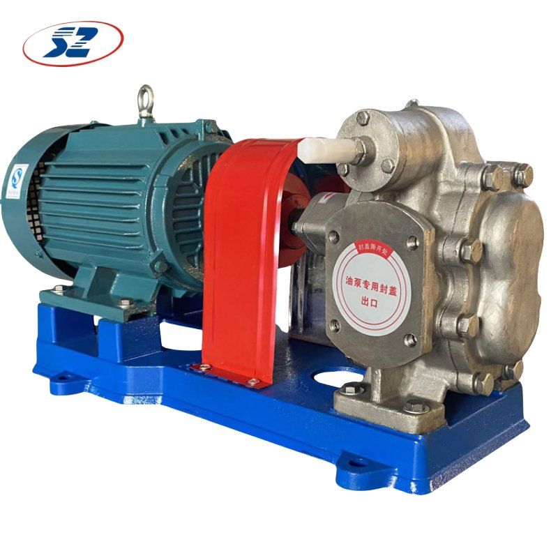 KCB Small Gear Pump Featuring Compact Gear Mechanism