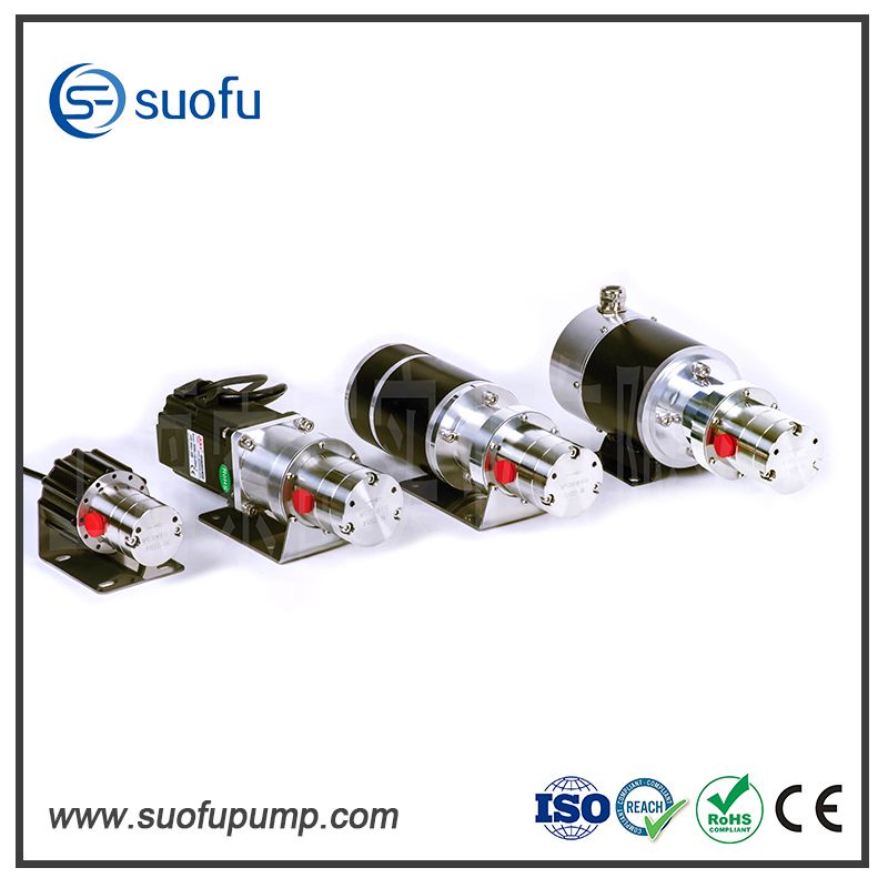 Low Noise Micro Gear Pump for Automated Cell Harvesting Systems