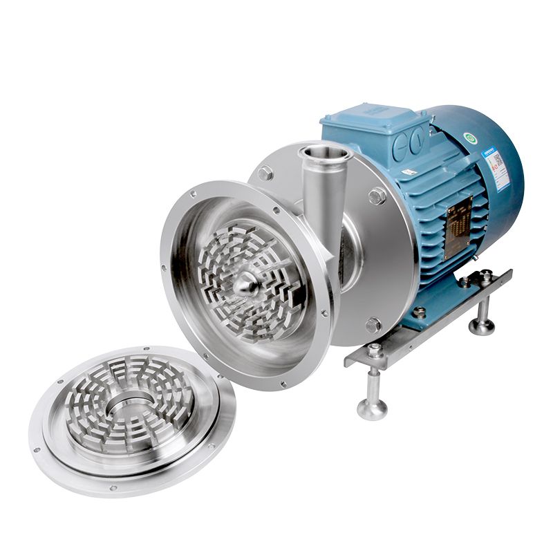 Sanitary Homogeneous Emulsifying Shear Pump Made of Stainless Steel