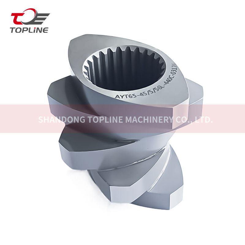 Screw Elements Made of W6mo5cr4V2/440c Material for Twin Screw Extruder