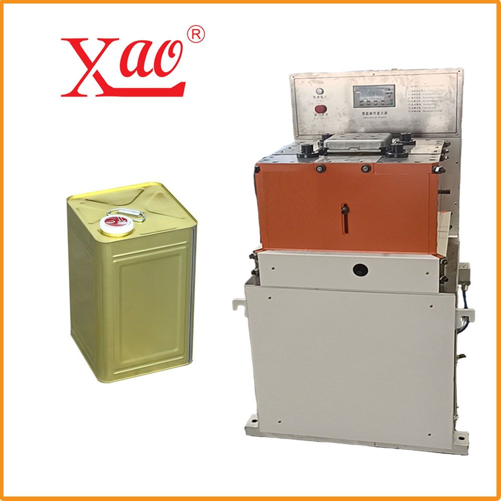 18L Square Tin Can Production Machine - Hydraulic Expansion & Embossing Equipment