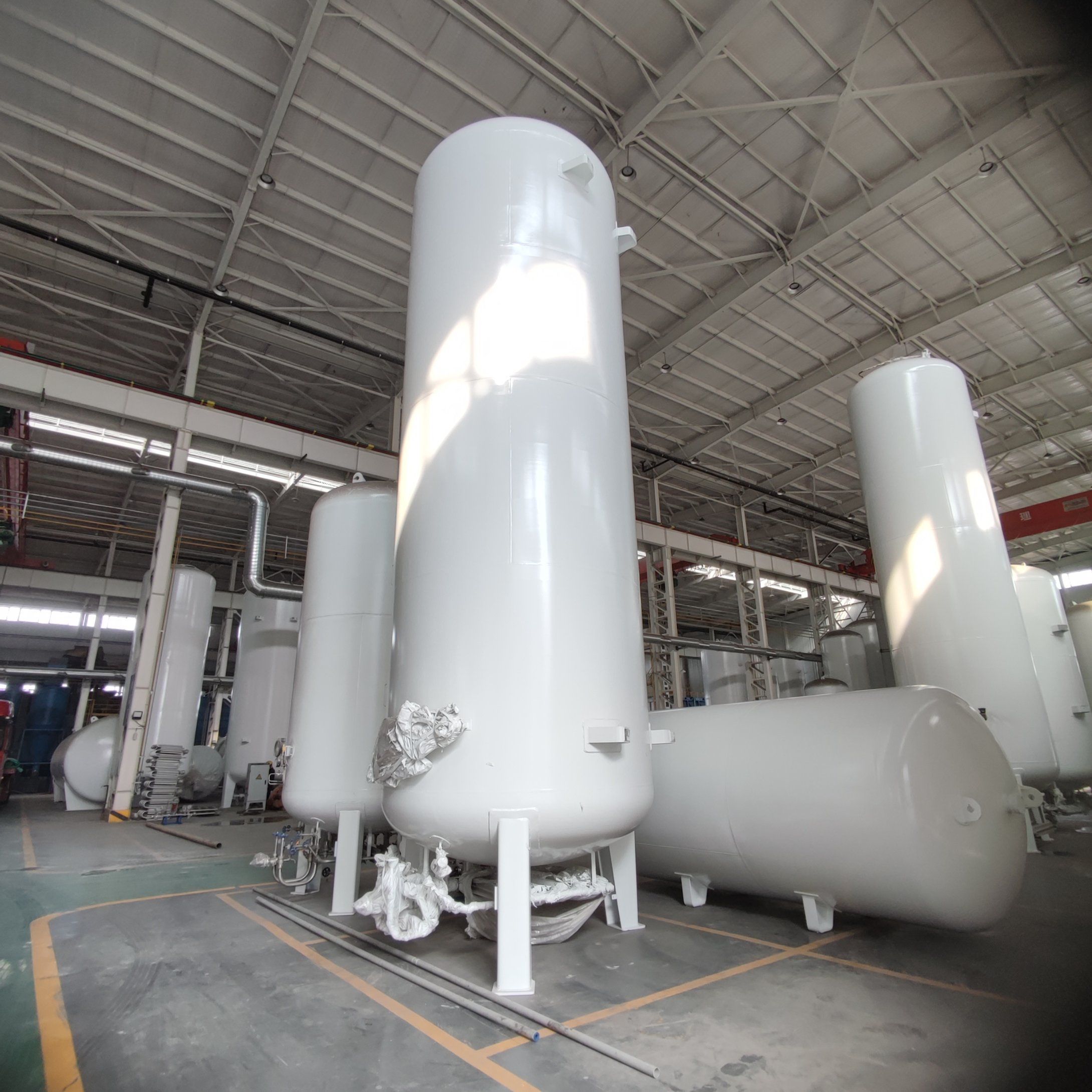20m³ New Stainless Steel Cryogenic CO2 Storage Tank for Industrial Use