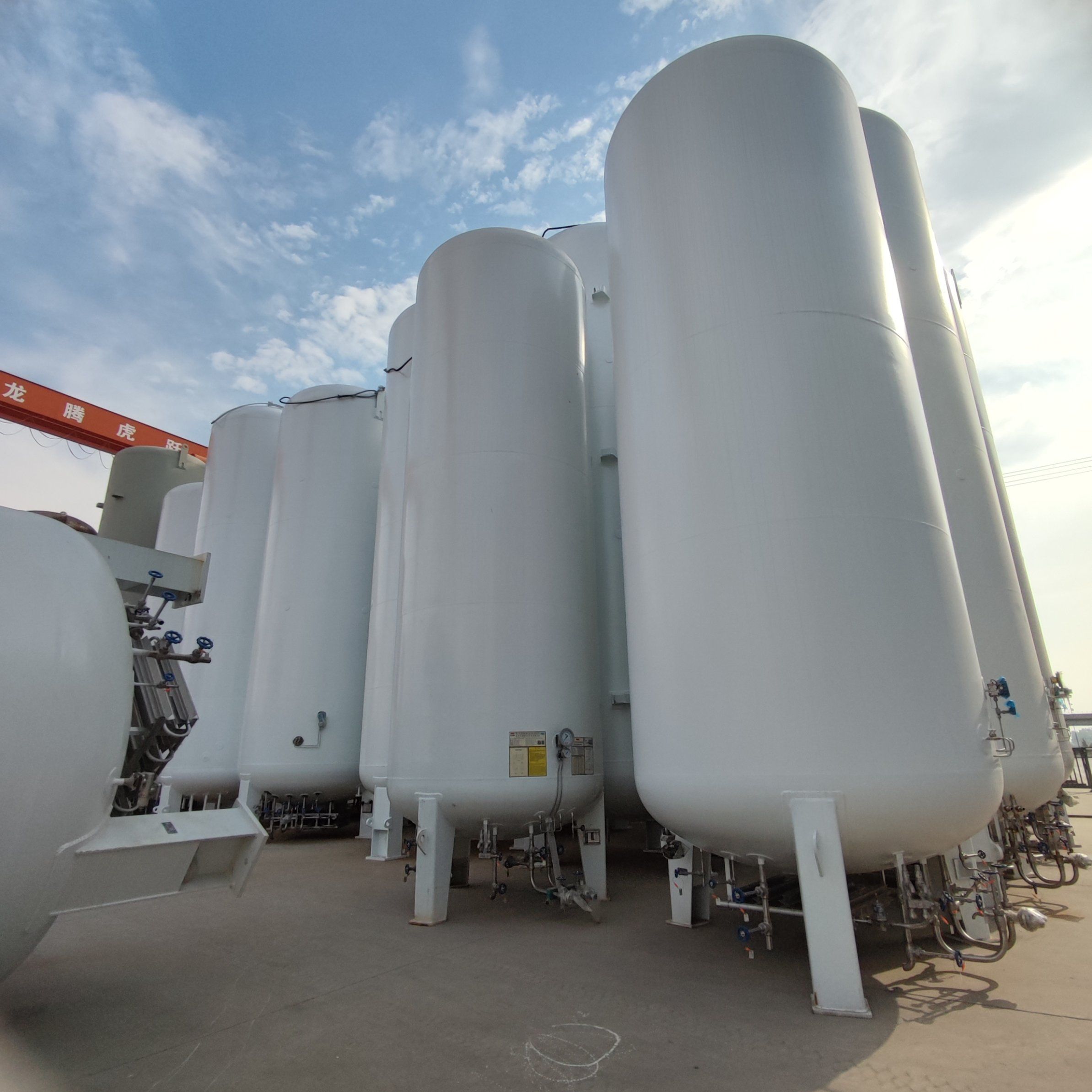 20m³ Stainless Steel Cryogenic Storage Tank for Liquid CO2