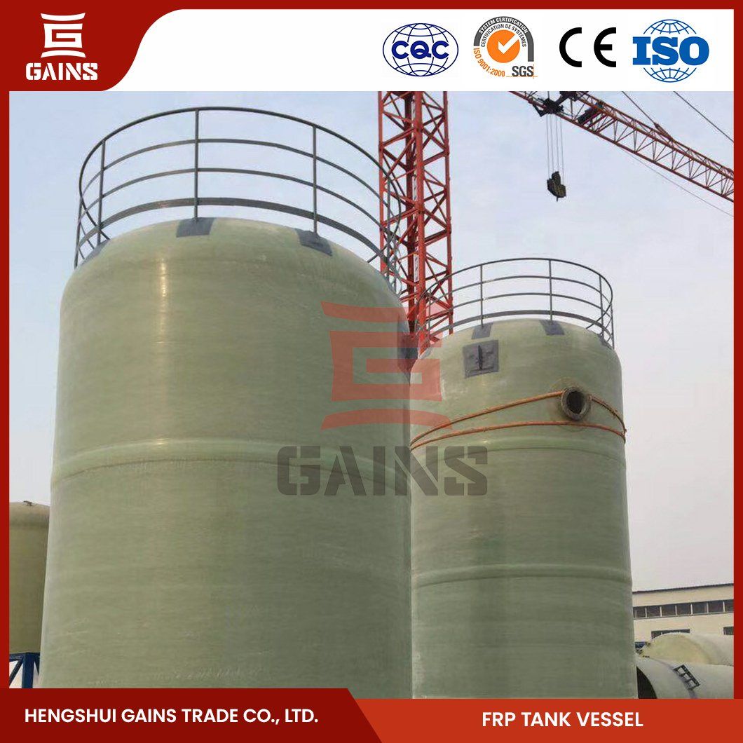 40-Gallon FRP Chemical Bulk Storage Tank Manufacturers in China