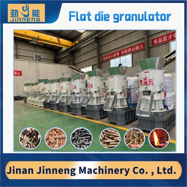 5-7 Ton Flat Die Poultry Feed Pellet Mill Granulator
