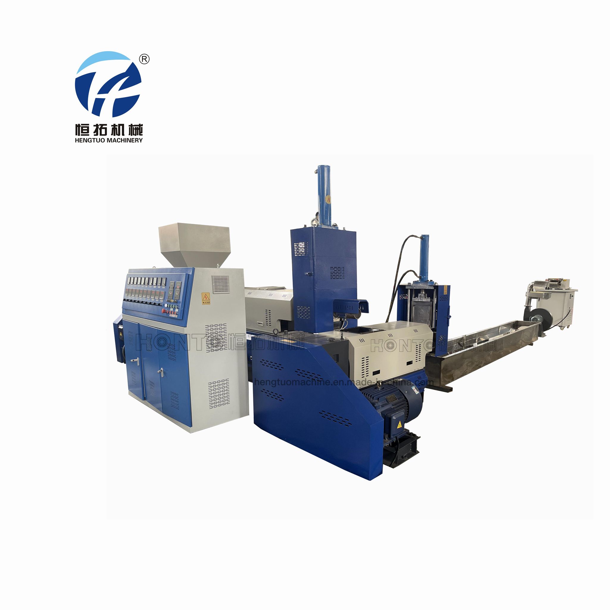 Affordable Double Extruder Plastic Film Bottle Recycling Machine