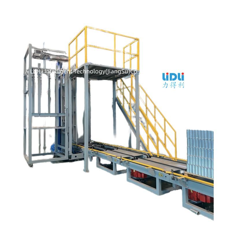 Automated Metal Tin Can Depalletizing Machine