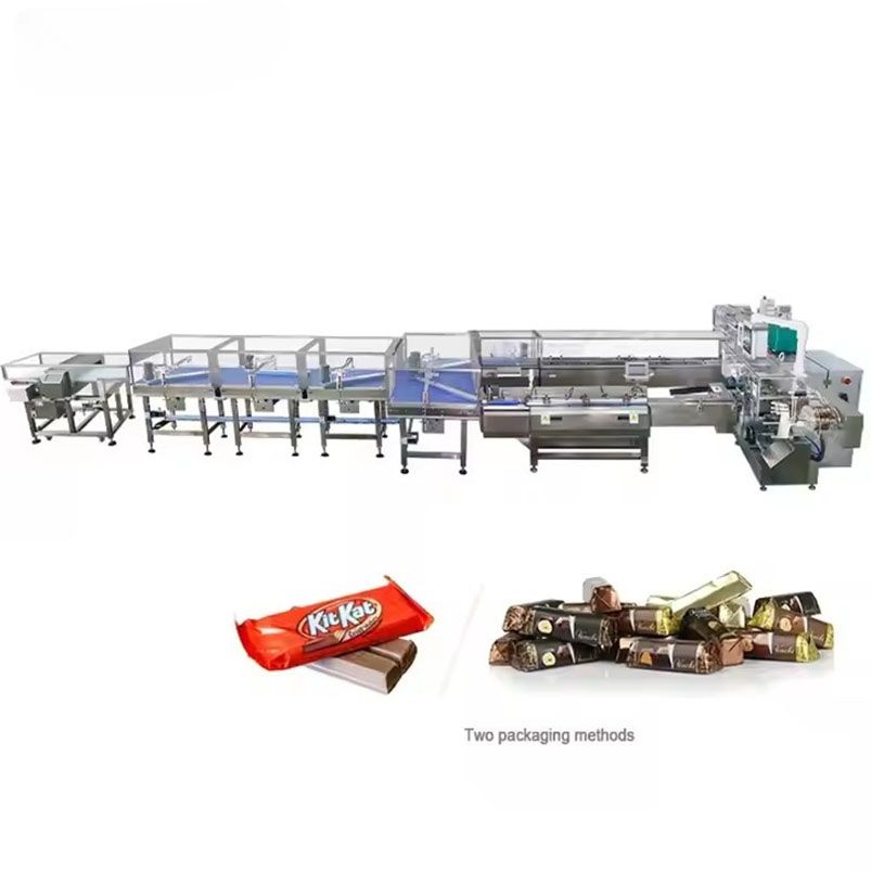 Automatic Pillow Packing Machine for Chocolate in Aluminum Foil Bags