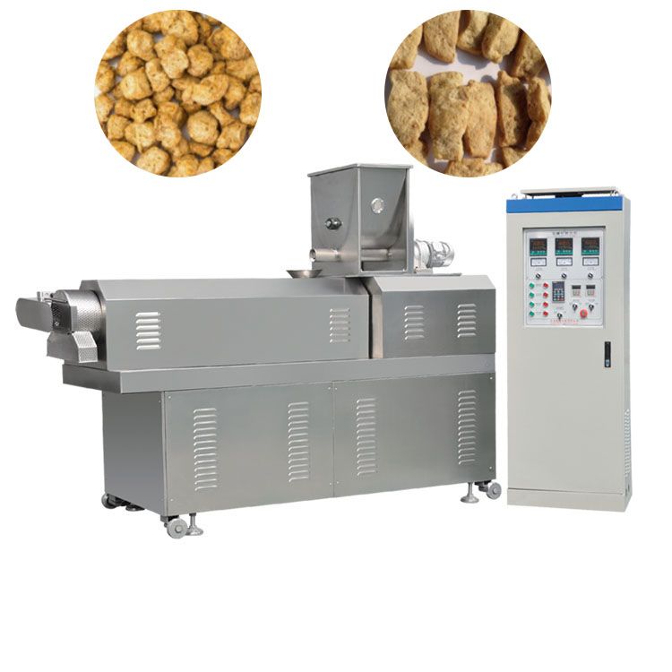 Automatic Soy Protein Meat Processing Plant with Twin Screw Extruder