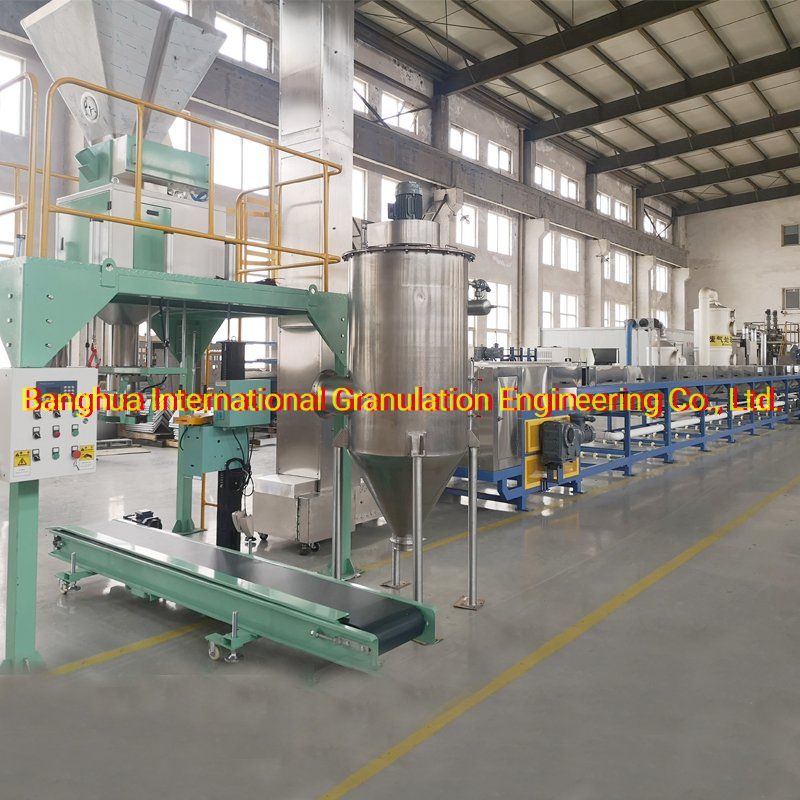 Chemical Palletizing Granulator Machine with Steel Belt Conveyor System